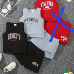 Conjunto de niño de short y camiseta