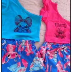 Conjunto short y blusa