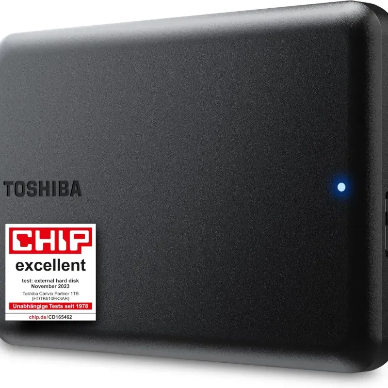 Disco duro externo,  Toshiba 1 tera 