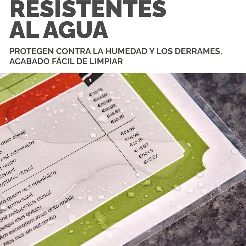 Paquete de Micas, 100 micrones 