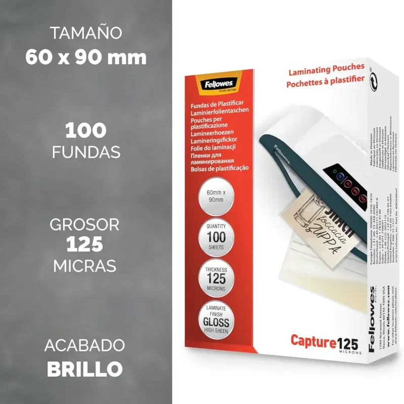 Paquete de Micas, tamaño carnet 