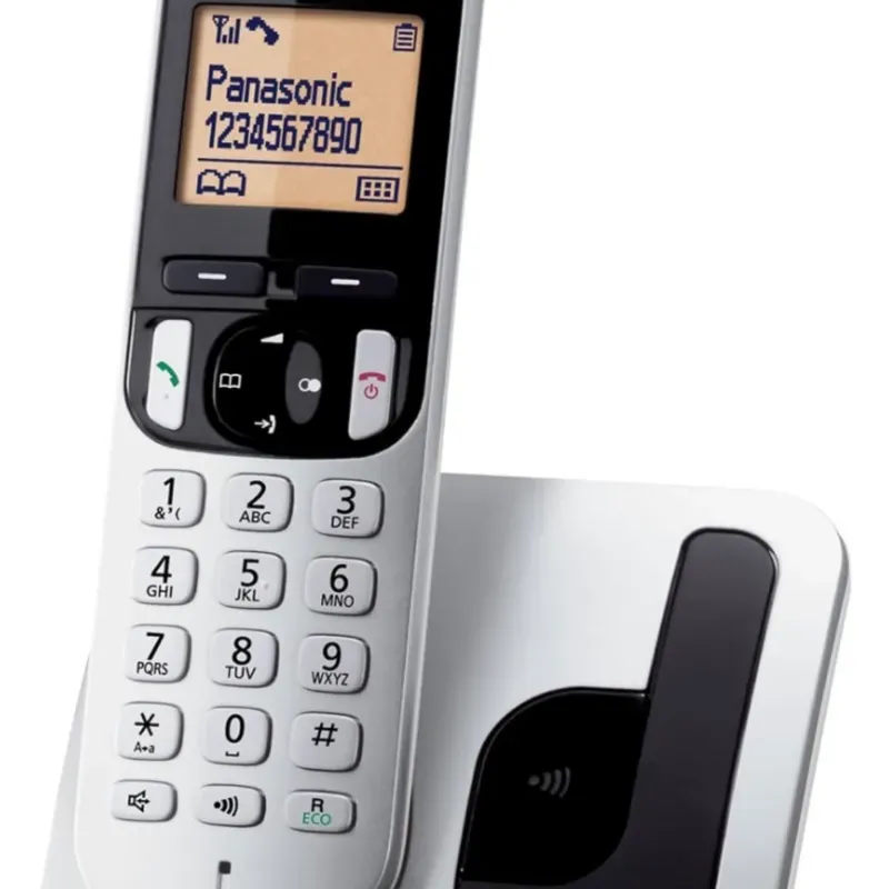 Teléfono Inalámbrico Panasonic 1 base con Altavoz 