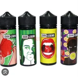 Pomos de 120ml de 1% de nicotina 