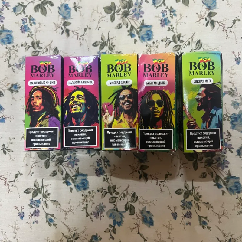 Pomos de 30ml (BOB MARLEY) con 2% de nicotina 