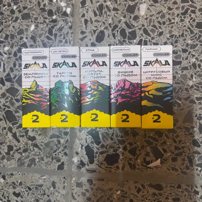 Pomos de 30ml (SKALA) ice con 1% de nicotina 