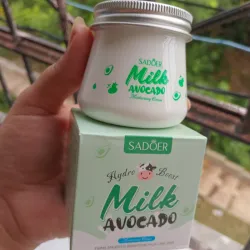 Crema de aguacate con Leche