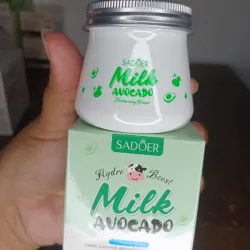 Crema de aguacate con Leche