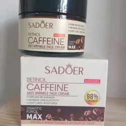 Crema facial de cafeina