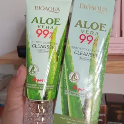 Limpiador facial de áloe vera