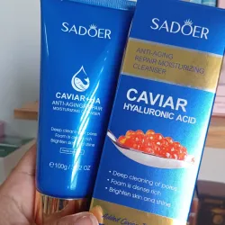 Limpiador facial de caviar