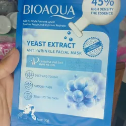 Mascarilla facial de ácido hialurónico