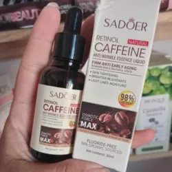 Serum de retinol con cafeina