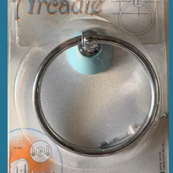 (35422) - Toallero argolla crujido azul