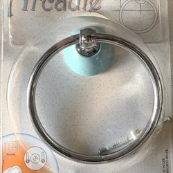 (35422) - Toallero argolla crujido azul