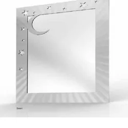 (35427) - Espejo 600 x 800 Moldura inox."Noche"