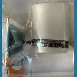 (35443) - Portavaso crujido azul