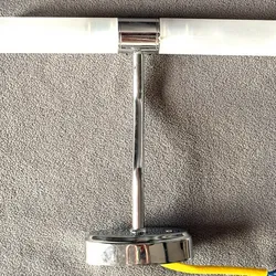 (9152) - Aplique Mate /Cr Ilumina Arm. Normal c/ Lâmpara.