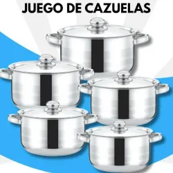 🍲 Juego de cazuelas 