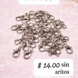 Cierres plateados