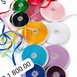 CSROV01 Cintas satin 1cm de ancho x metros 40mn