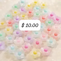 Flor semi encapsulada colores varios