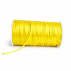 Hilo Cola de Rata Amarillo Pollito 1 mm