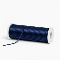 Hilo Cola de Rata Azul Marino 1 mm