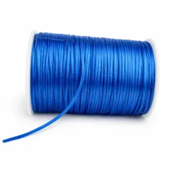 Hilo Cola de Rata Azul Turquesa 1 mm