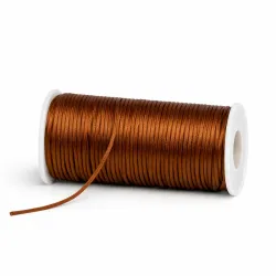 Hilo Cola de Rata Carmelita Medio 1 mm