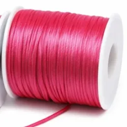 Hilo Cola de Rata Rosado (# 2) 1 mm