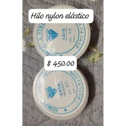 HINYE07 Hilo de Nylos 07 Elastico Rollo 500mn