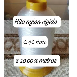 HINYR35 Hilo de Nylon 035 Rigido Rollo 500mn