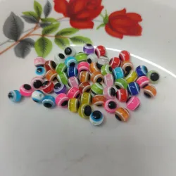 Ojos Turcos Colores variados redondos 6mm