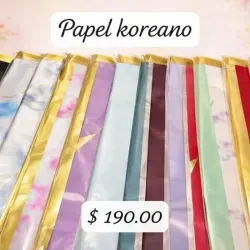 Papel de regalos Coreano