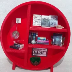 Estantería Redonda de Fantasía 🐲