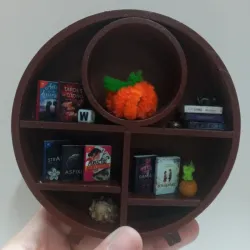 Estantería Redonda de Wattpad 🍊