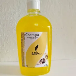 Champú sin sal con aceite de recino 500 gr