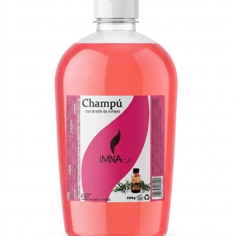 Champú sin sal con aceite de romero 500 gr