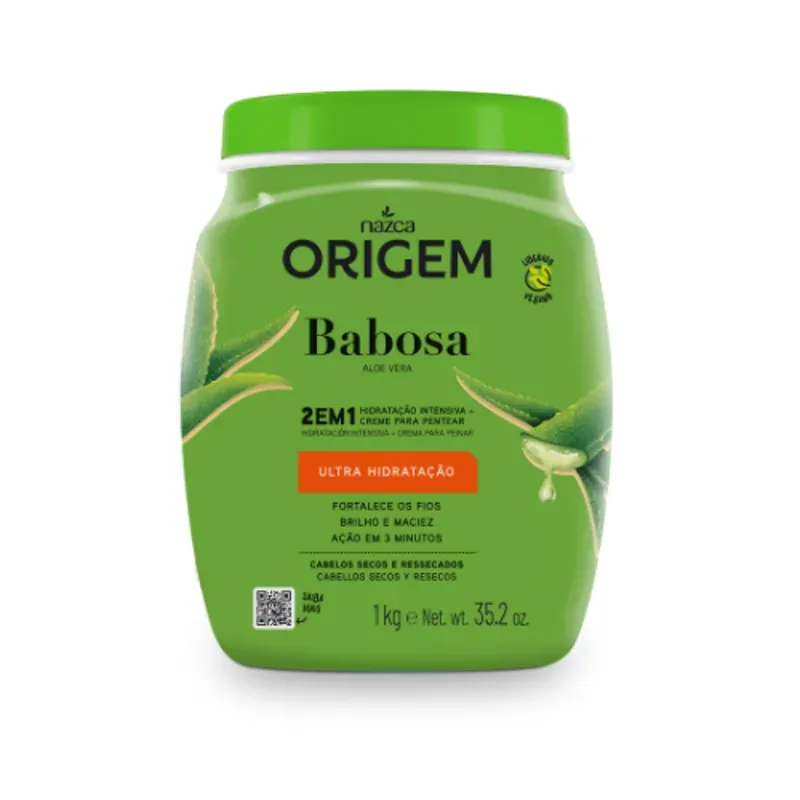 Origem Babosa "Aloe Vera"(2 en 1)