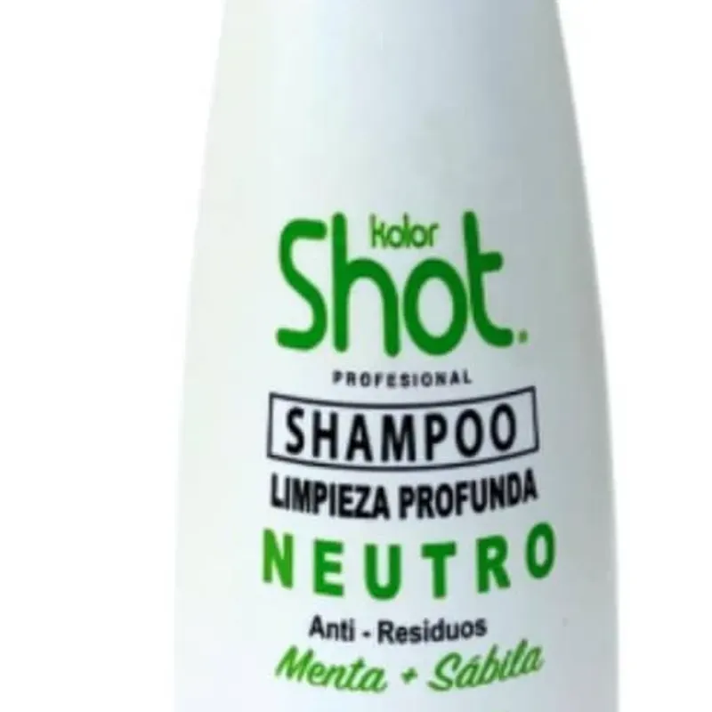 Shampoo Antiresiduos Marca Shot