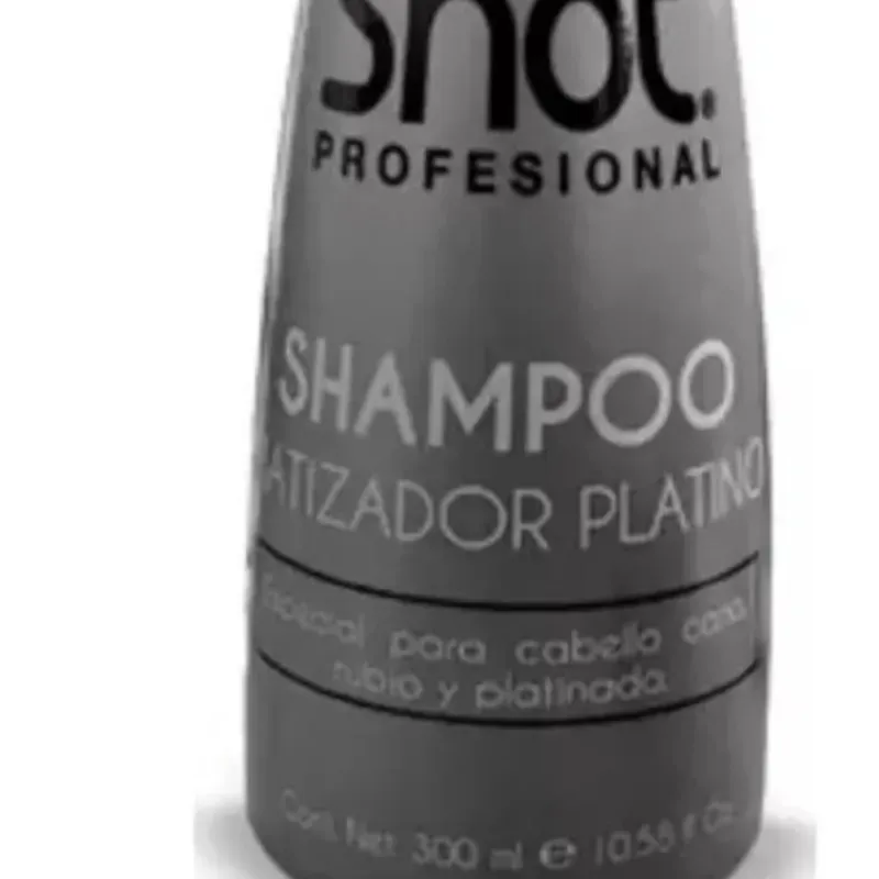 Shampoo Matizador Platino Marca Shot