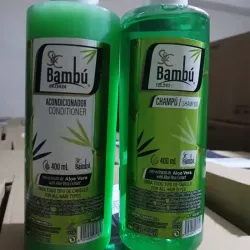 Shampoo y Acondicionador  Línea Bambú
