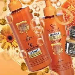 Shampoo y Acondicionador  Línea Honey