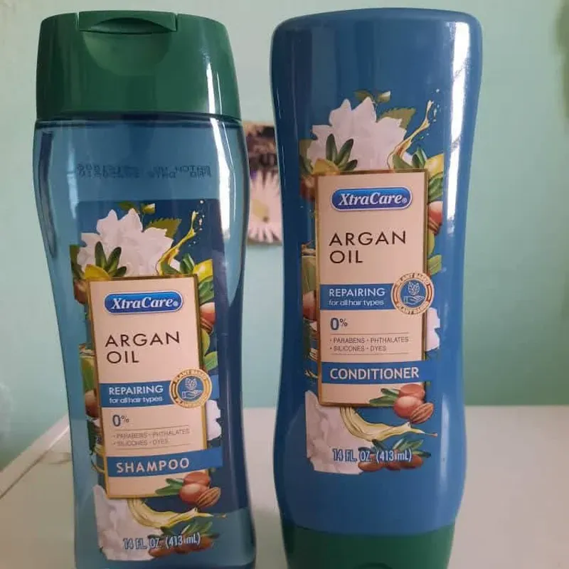Shampoo y Acondicionador SIN SAL Argán