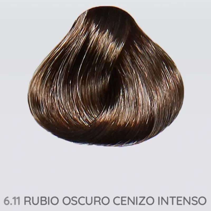 Tinte Shot 6.11 Rubio Oscuro Cenizo Intenso 