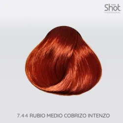 Tinte Shot 7.44 Rubio Medio Cobrizo Intenso 