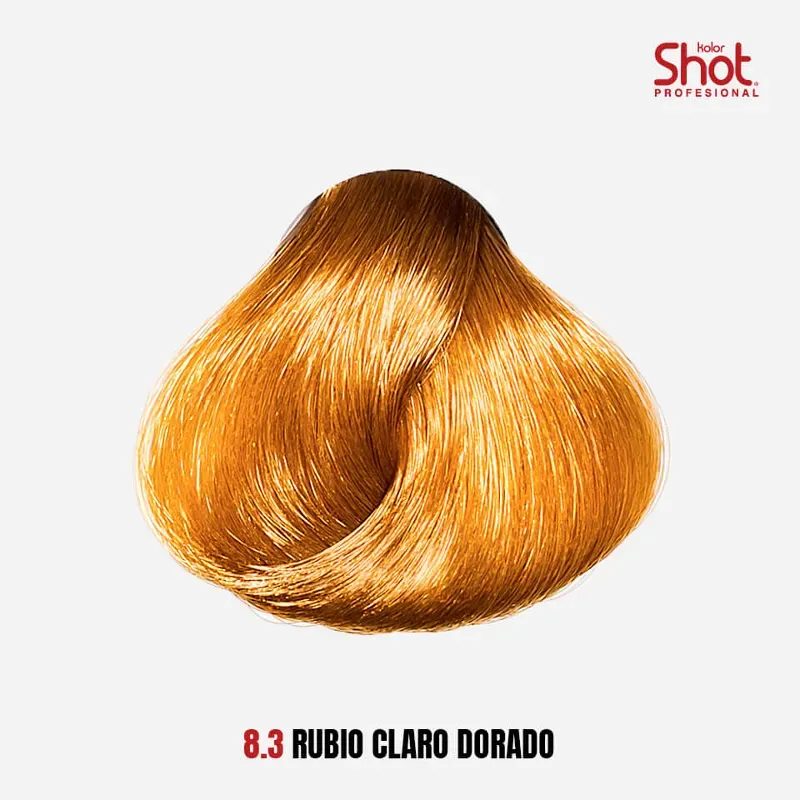 Tinte Shot 8.3 Rubio Claro Dorado 