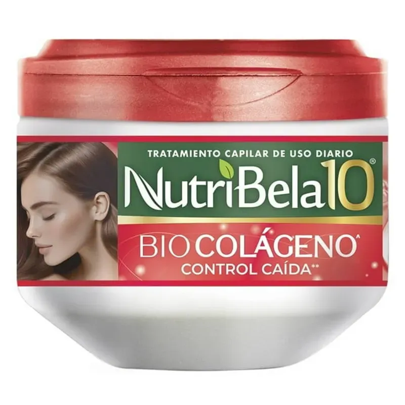Tratamiento_NutriBela10 Biocolágeno Control Caída 💆‍♀️