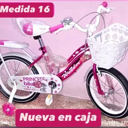Medida 16 PRINCESS WONDER BIKE