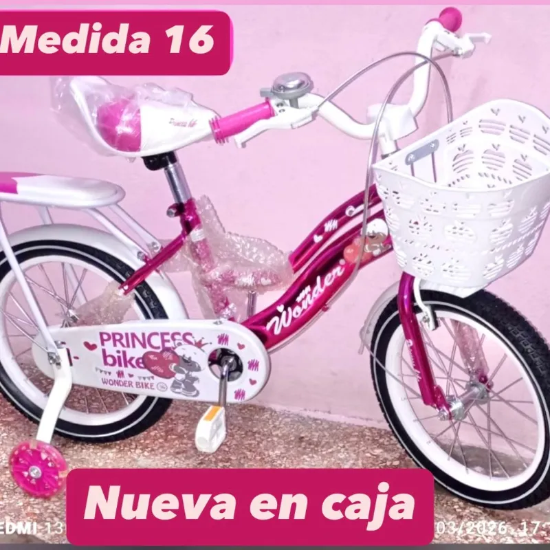 Medida 16 PRINCESS WONDER BIKE